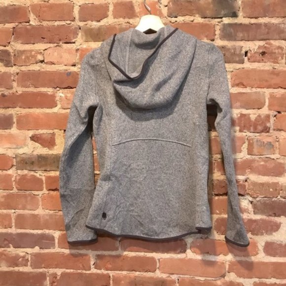 Lululemon Fleece & Thank You Pullover Heathered Smoky Blush 1/2 Zip 4 W3BEGS - Picture 5 of 6